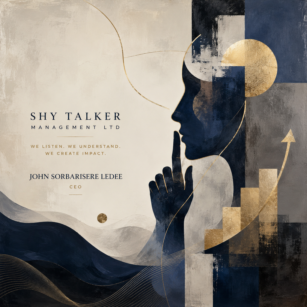 John Sorbarisere Ledee CEO of Shy Talker Management